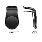 Auto si Moto - Electronice auto - Accesorii electronice auto - Suport auto magnetic cu clema Ovandres Mag, Universal, prindere gura ventilatie, pentru Telefon, Tableta - Infinity.ro