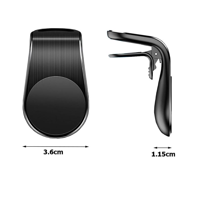 Auto si Moto - Electronice auto - Accesorii electronice auto - Suport auto magnetic cu clema Ovandres Mag, Universal, prindere gura ventilatie, pentru Telefon, Tableta - Infinity.ro