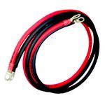 Auto si Moto - Reparatii si depanare - Redresoare - Set cablu baterie, diametru 10 mm, 2x50 cm, rosu, negru, papuci 10 mm - Infinity.ro