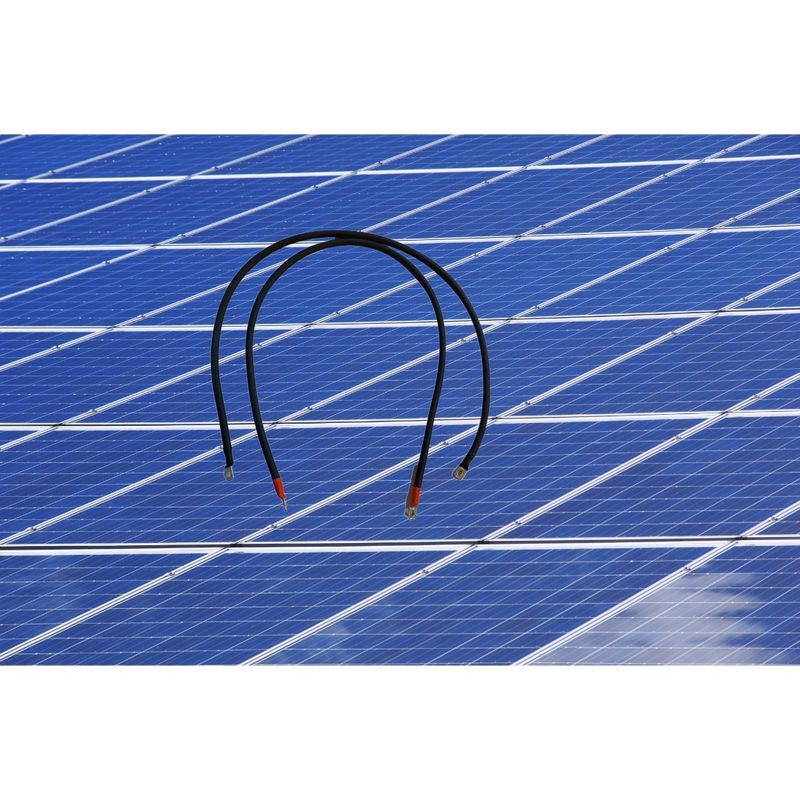 Auto si Moto - Reparatii si depanare - Redresoare - Set cablu baterie, diametru 25 mm, 2x25 cm, negru, papuci 25 mm - Infinity.ro