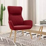 Casa si Gradina - Mobilier - Scaune si fotolii - Fotolii - Fotoliu de relaxare, rosu vin, catifea - Infinity.ro