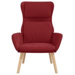 Casa si Gradina - Mobilier - Scaune si fotolii - Fotolii - Fotoliu de relaxare, rosu vin, catifea - Infinity.ro