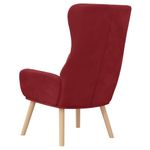 Casa si Gradina - Mobilier - Scaune si fotolii - Fotolii - Fotoliu de relaxare, rosu vin, catifea - Infinity.ro
