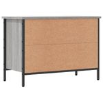 Casa si Gradina - Mobilier - Organizare si depozitare - Organizator incaltaminte - Pantofar, gri sonoma, 69x35x50 cm, lemn compozit - Infinity.ro