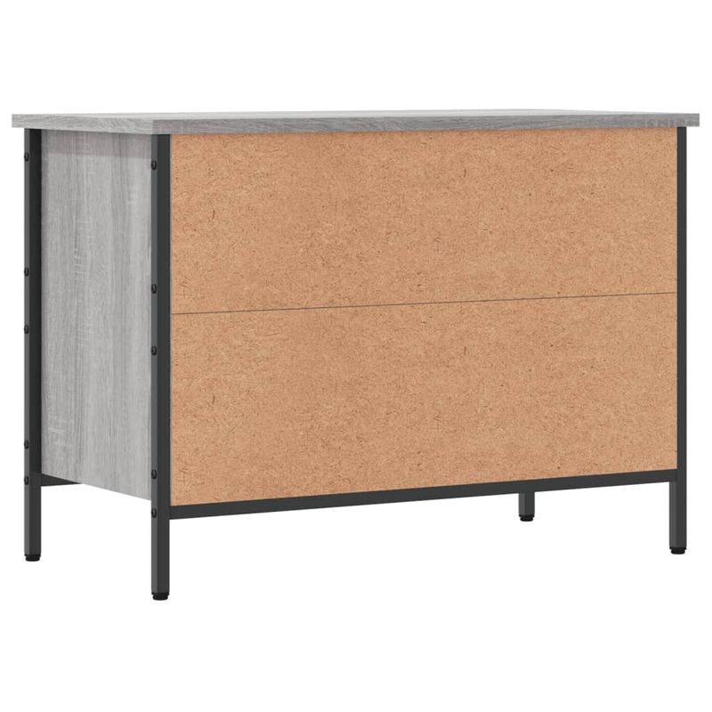 Casa si Gradina - Mobilier - Organizare si depozitare - Organizator incaltaminte - Pantofar, gri sonoma, 69x35x50 cm, lemn compozit - Infinity.ro