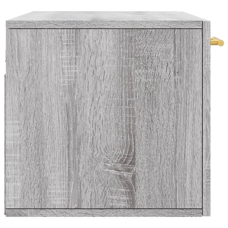 Casa si Gradina - Mobilier - Dulapuri si sifoniere - Dulapuri - Dulap de perete, gri sonoma, 80x36,5x35 cm, lemn compozit - Infinity.ro