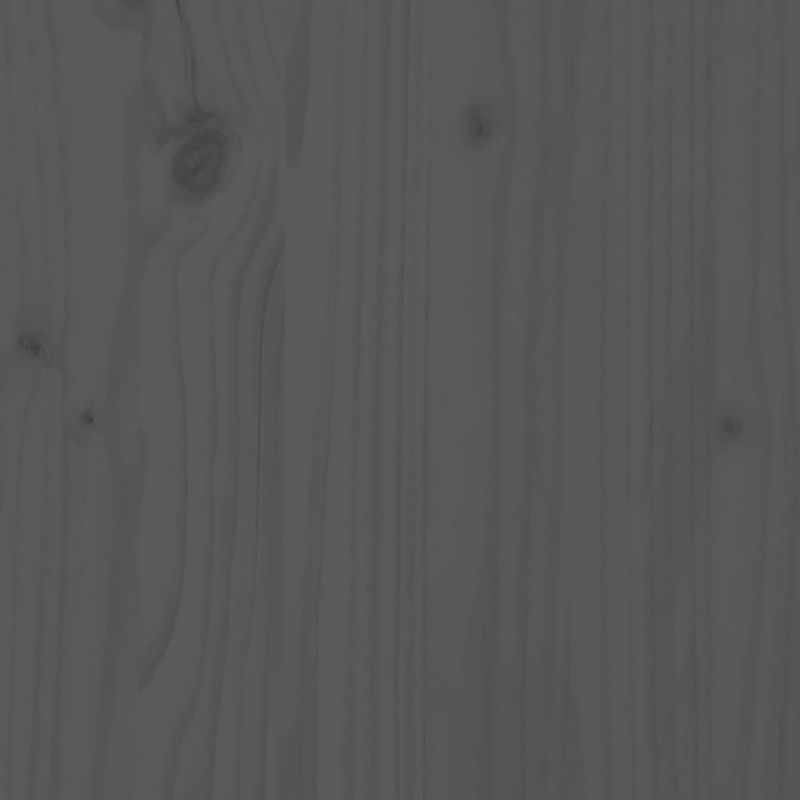 Casa si Gradina - Gradinarit si plante - Plante si ghivece - Ghivece si suporturi - Jardiniera de gradina, gri, 62x50x57 cm, lemn masiv pin - Infinity.ro