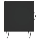 Casa si Gradina - Mobilier - Comode si corpuri - Noptiere - Noptiera, negru, 40x40x50 cm, lemn compozit - Infinity.ro