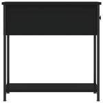 Casa si Gradina - Mobilier - Comode si corpuri - Noptiere - Noptiera, negru, 30x60x60 cm, lemn prelucrat - Infinity.ro