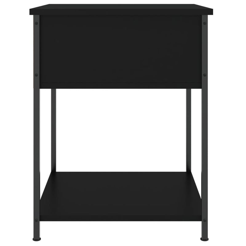 Casa si Gradina - Mobilier - Comode si corpuri - Noptiere - Noptiere, 2 buc., negru, 44x45x58 cm, lemn compozit - Infinity.ro