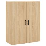 Casa si Gradina - Mobilier - Comode si corpuri - Comode - Dulap inalt, stejar sonoma, 69,5x34x180 cm, lemn compozit - Infinity.ro
