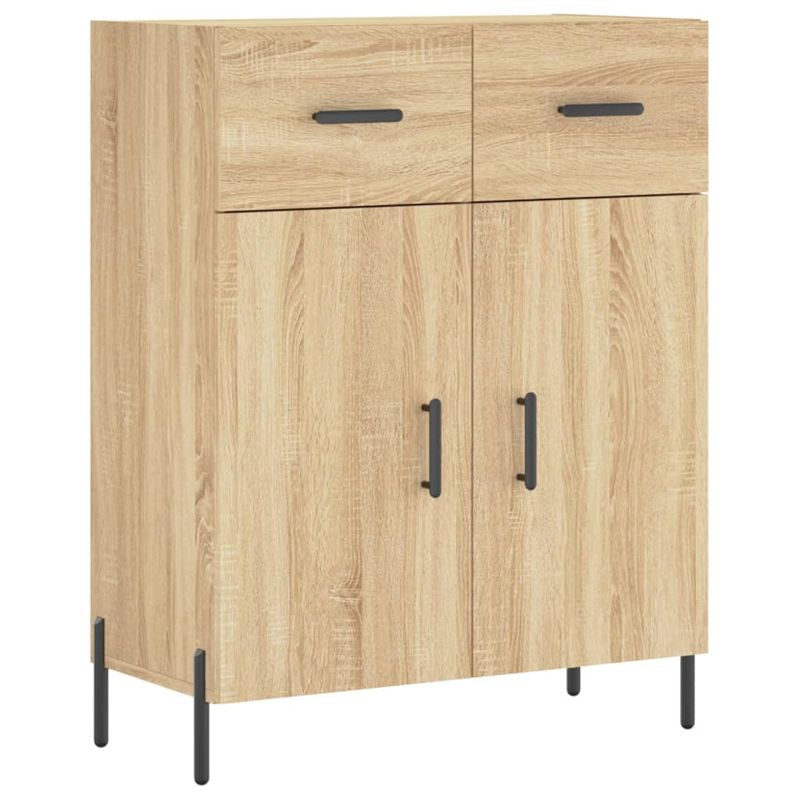 Casa si Gradina - Mobilier - Comode si corpuri - Comode - Dulap inalt, stejar sonoma, 69,5x34x180 cm, lemn compozit - Infinity.ro