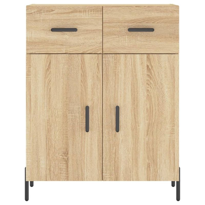 Casa si Gradina - Mobilier - Comode si corpuri - Comode - Dulap inalt, stejar sonoma, 69,5x34x180 cm, lemn compozit - Infinity.ro