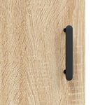 Casa si Gradina - Mobilier - Comode si corpuri - Comode - Dulap inalt, stejar sonoma, 69,5x34x180 cm, lemn compozit - Infinity.ro