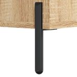Casa si Gradina - Mobilier - Comode si corpuri - Comode - Dulap inalt, stejar sonoma, 69,5x34x180 cm, lemn compozit - Infinity.ro