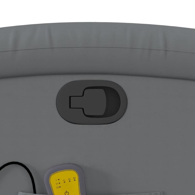 Ingrijire personala si Cosmetice - Sanatate si wellness - Articole wellness - Fotolii de masaj - Fotoliu de masaj rabatabil, gri, piele ecologica - Infinity.ro