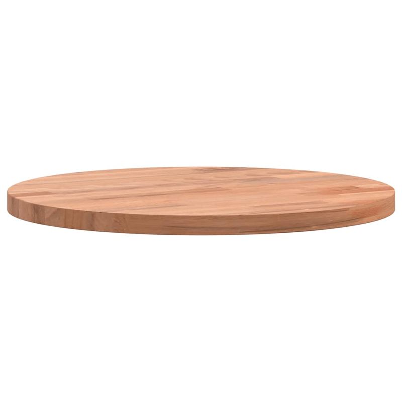 Casa si Gradina - Mobilier - Feronerie si accesorii mobila - Blat de masa rotund, diametru 30x1,5 cm, lemn masiv de fag, maro - Infinity.ro