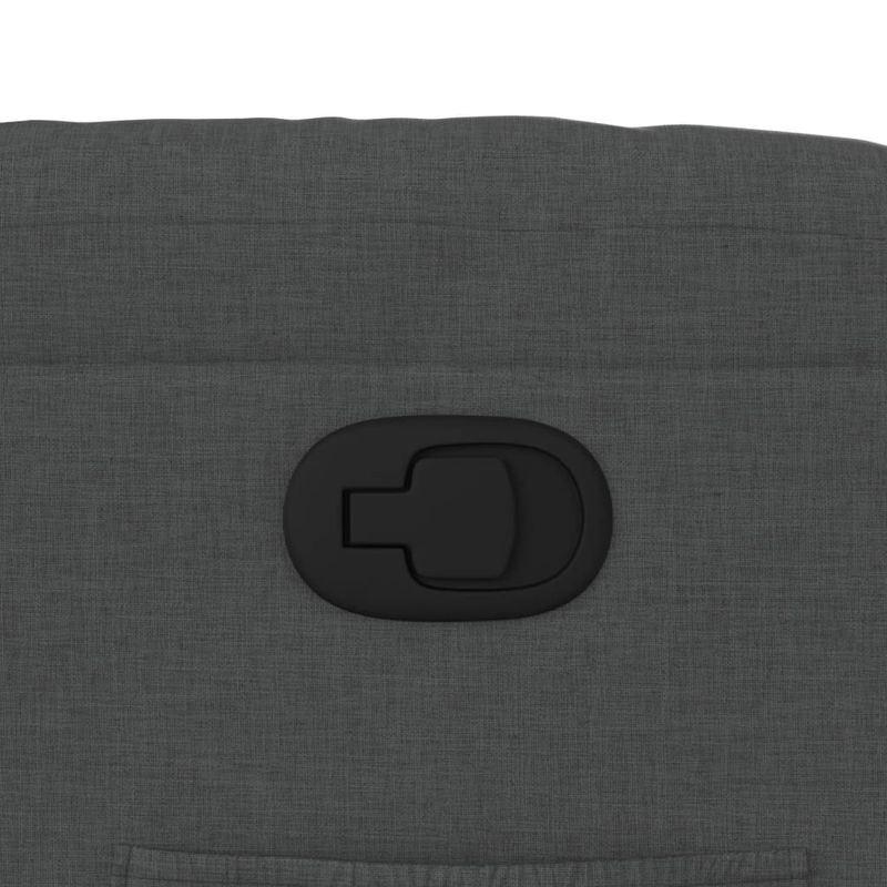 Casa si Gradina - Mobilier - Scaune si fotolii - Fotolii - Fotoliu rabatabil, gri inchis, material textil - Infinity.ro