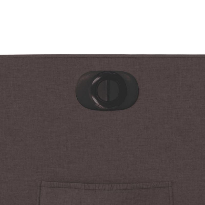 Casa si Gradina - Mobilier - Scaune si fotolii - Fotolii - Fotoliu electric rabatabil cu ridicare, maro inchis, textil - Infinity.ro