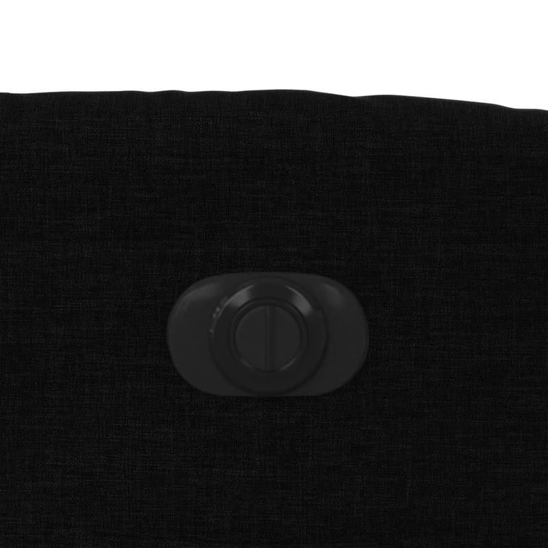 Casa si Gradina - Mobilier - Scaune si fotolii - Fotolii - Fotoliu electric rabatabil cu ridicare, negru, textil - Infinity.ro