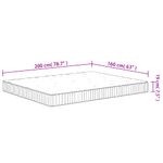 Casa si Gradina - Mobilier - Saltele si somiere - Saltele - Saltea cu arcuri buzunar, fermitate medie, 160x200 cm - Infinity.ro