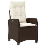 Casa si Gradina - Gradina si terasa - Mobilier exterior - Seturi mobila gradina - Set mobilier de gradina cu perne, 7 piese, maro, poliratan - Infinity.ro