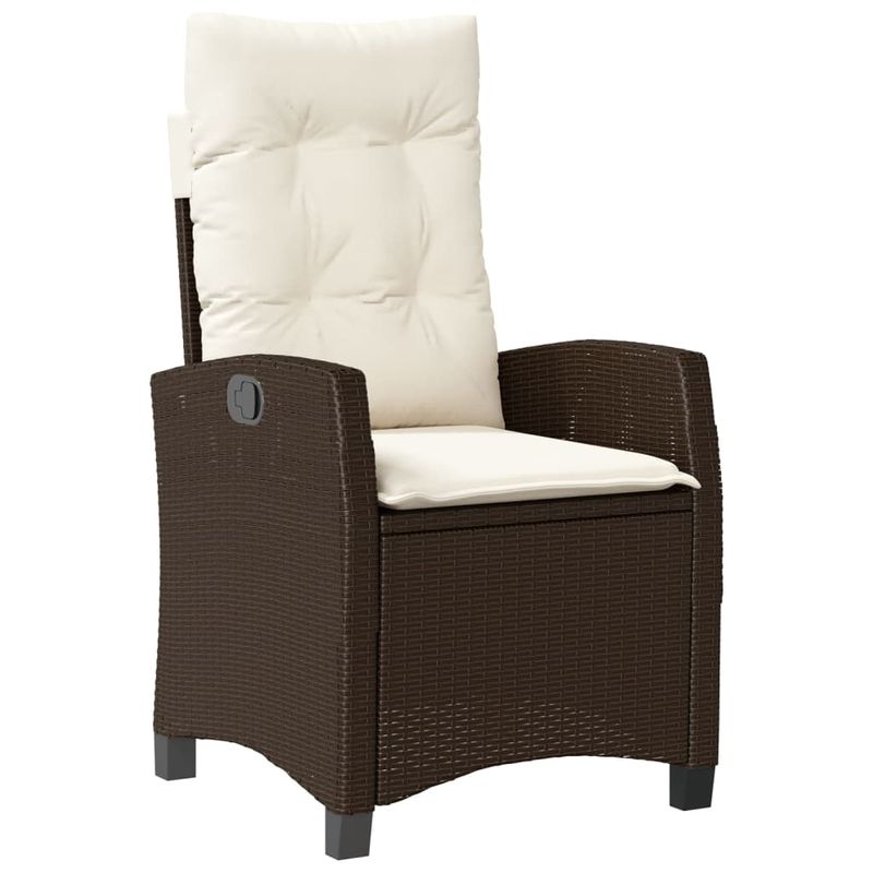 Casa si Gradina - Gradina si terasa - Mobilier exterior - Seturi mobila gradina - Set mobilier de gradina cu perne, 7 piese, maro, poliratan - Infinity.ro