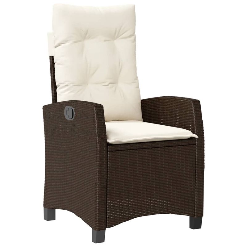 Casa si Gradina - Gradina si terasa - Mobilier exterior - Seturi mobila gradina - Set mobilier de gradina cu perne, 7 piese, maro, poliratan - Infinity.ro