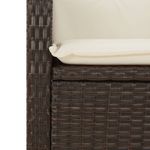 Casa si Gradina - Gradina si terasa - Mobilier exterior - Seturi mobila gradina - Set mobilier de gradina cu perne, 7 piese, maro, poliratan - Infinity.ro