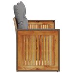 Casa si Gradina - Gradina si terasa - Mobilier exterior - Canapele si fotolii gradina - Canapea de gradina cu perne, 2 locuri, bej, poliratan - Infinity.ro