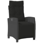 Casa si Gradina - Gradina si terasa - Mobilier exterior - Seturi mobila gradina - Set mobilier de gradina cu perne, 7 piese, negru, poliratan - Infinity.ro