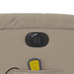 Ingrijire personala si Cosmetice - Sanatate si wellness - Articole wellness - Fotolii de masaj - Fotoliu electric masaj rabatabil cu ridicare, cappuccino - Infinity.ro