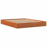 Casa si Gradina - Mobilier - Paturi si accesorii - Paturi - Cadru de pat, maro ceruit, 160x200 cm, lemn masiv de pin - Infinity.ro