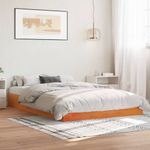 Casa si Gradina - Mobilier - Paturi si accesorii - Paturi - Cadru de pat, maro ceruit, 160x200 cm, lemn masiv de pin - Infinity.ro