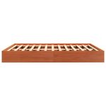 Casa si Gradina - Mobilier - Paturi si accesorii - Paturi - Cadru de pat, maro ceruit, 160x200 cm, lemn masiv de pin - Infinity.ro