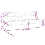 Casa si Gradina - Mobilier - Canapele si coltare - Canapele - Canapea extensibila cu 2 locuri, gri deschis, catifea - Infinity.ro