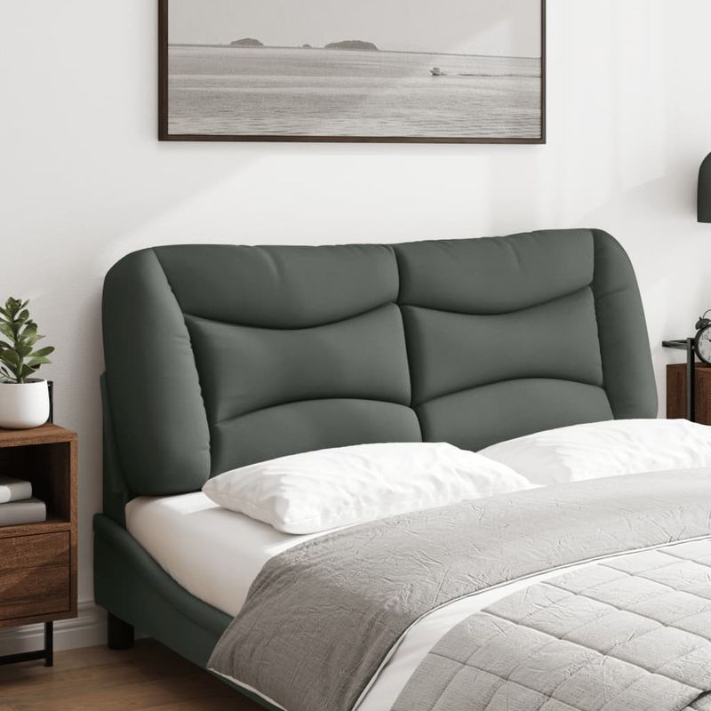 Casa si Gradina - Mobilier - Paturi si accesorii - Accesorii paturi - Tablie  cu Butoane de Cristal Tufted Verde Inchis 100 cm Catifea - Infinity.ro