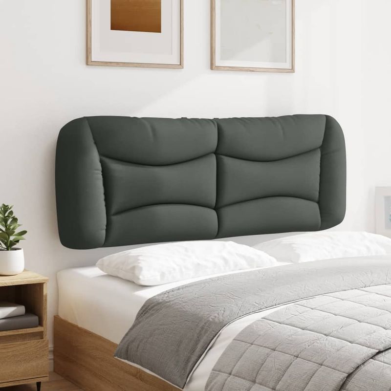 Casa si Gradina - Mobilier - Paturi si accesorii - Accesorii paturi - Tablie  cu Butoane de Cristal Tufted Verde Inchis 100 cm Catifea - Infinity.ro