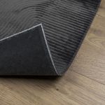 Casa si Gradina - Textile si covoare - Covoare - Covoare casa - Covor "IZA" aspect scandinav cu fire scurte, antracit,140x200cm - Infinity.ro