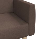 Casa si Gradina - Mobilier - Canapele si coltare - Canapele - Canapea extensibila cu 2 locuri, gri taupe, material textil - Infinity.ro