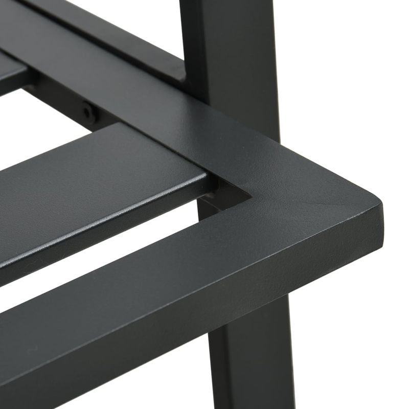 Casa si Gradina - Gradina si terasa - Mobilier exterior - Seturi mobila gradina - Set mobilier gradina cu perne 5 piese gri inchis aluminiu - Infinity.ro
