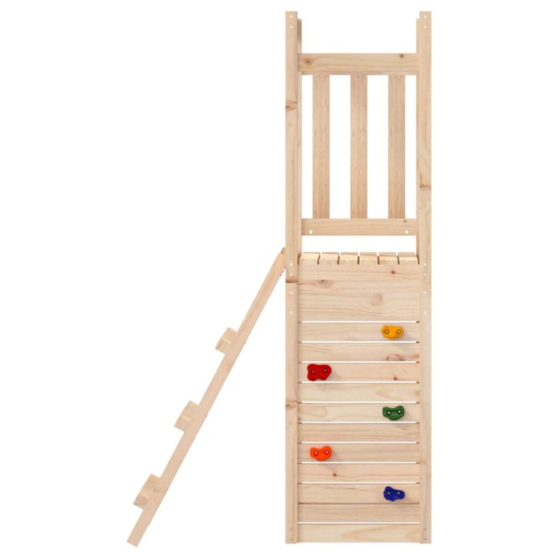 Jucarii, Copii si Bebe - Jucarii si jocuri - Jucarii de exterior - Spatii de joaca si accesorii - Set de joaca, 53x46,5x169 cm, lemn masiv de pin - Infinity.ro
