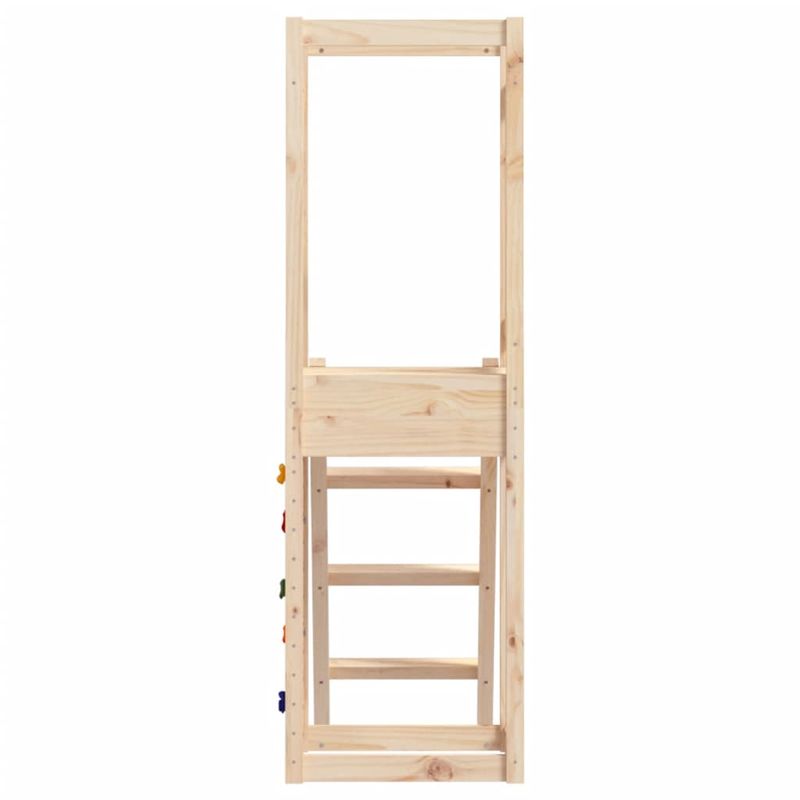 Jucarii, Copii si Bebe - Jucarii si jocuri - Jucarii de exterior - Spatii de joaca si accesorii - Set de joaca, 53x46,5x169 cm, lemn masiv de pin - Infinity.ro