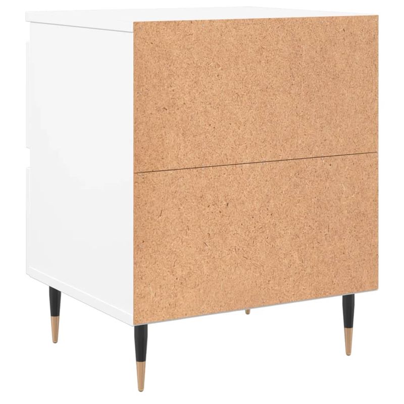Casa si Gradina - Mobilier - Comode si corpuri - Noptiere - Noptiera, alb, 40x35x50 cm, lemn prelucrat - Infinity.ro