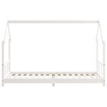 Casa si Gradina - Mobilier - Mobilier copii - Patuturi copii - Cadru de pat pentru copii, alb, 90x200 cm, lemn masiv de pin - Infinity.ro