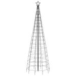 Casa si Gradina - Decoratiuni - Decoratiuni de sezon - Lumina brad de Craciun cu tarusi, 570 LED-uri, alb cald, 300 cm - Infinity.ro