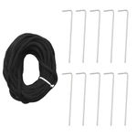 Casa si Gradina - Decoratiuni - Decoratiuni de sezon - Lumina brad de Craciun cu tarusi, 570 LED-uri, alb cald, 300 cm - Infinity.ro