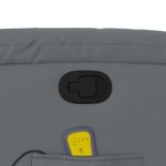 Casa si Gradina - Mobilier - Scaune si fotolii - Fotolii - Fotoliu rabatabil cu ridicare, gri, piele ecologica - Infinity.ro