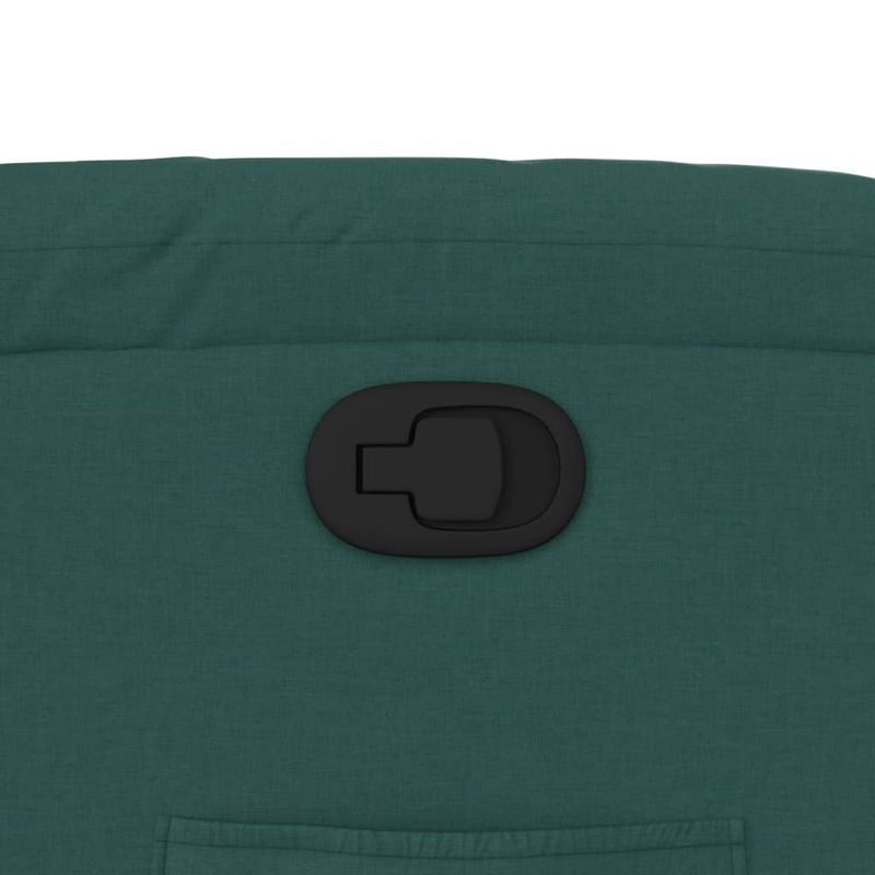 Casa si Gradina - Mobilier - Scaune si fotolii - Fotolii - Fotoliu rabatabil ridicare pe verticala, verde inchis, textil - Infinity.ro