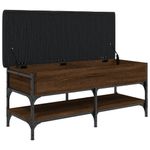 Casa si Gradina - Mobilier - Organizare si depozitare - Bancute - Banca de pantofi, stejar maro, 102x42x45 cm, lemn prelucrat - Infinity.ro